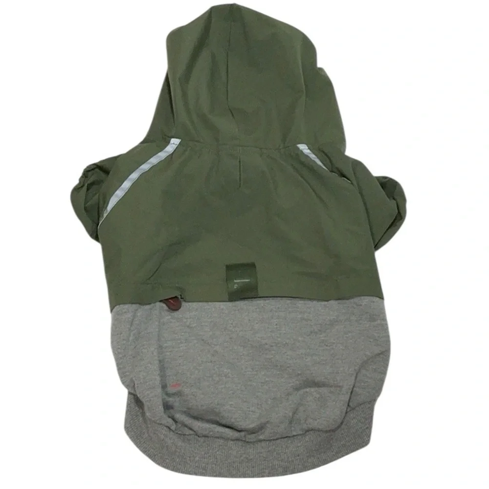 REDDY Dog Windbreaker Sports Color-Block Dog Hoodie